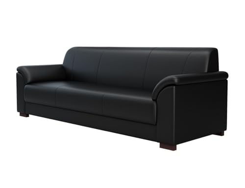 JINSHANLIANGSHKS Sofá De Cuero Multiplaza For Oficina, Hogar Y Negocios (197 * 80 * 85cm)