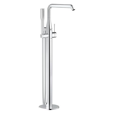 GROHE Essence Floor-Mounted Bath Tap with Hand Shower Cover