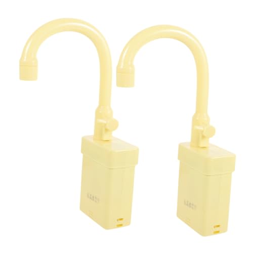 Vaguelly 2 Piezas De Juguetes para Lavavajillas para Grifo De Cocina De Juguete Fregadero De Juego para Piscina De Simulación Grifo De Cocina De Repuesto Alfombrilla De Burbujas