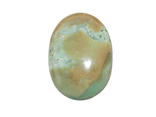 Cabujón de crisoprasa natural, piedra preciosa de crisoprasa verde, 21 quilates, forma ovalada 25 x 17 x 5 mm, piedra preciosa suelta, 25x17x5mm, Piedra preciosa, crisoprasa verde