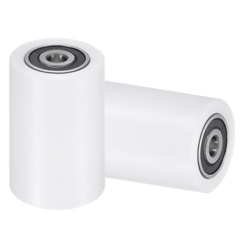 Rueda de nylon de 10x50x70mm que elimina la fricción en guías CNC planas