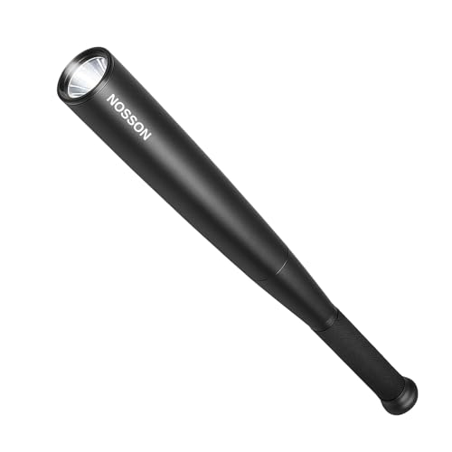 NOSSON STORE Tire Thumper with LED Light – Tire Inspection Tool for Trucks & RVs – Non-Slip Grip, 17.7 Inch