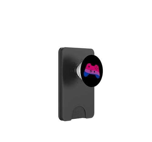 Manette de jeu bisexuelle PopSockets MagSafe pour gamer LGBT
