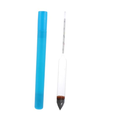 COSMEVIVI Aquarium Meter Glass Hydrometer for Measuring Salt Water Easy to Use and Read