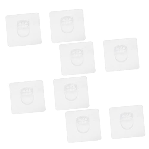 FONDOTIN ペットケージホルダー 8個 スリップ防止 リテーナー 粘着式 アクリル製 ペットフェンス固定具 室内用 犬猫対応