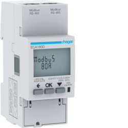 Hager compteur de courant alternatif ECA180D pour suivre la recharge de voiture