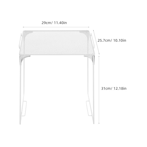 Étagère de bureau compacte pour maison et école lot de 2 métal - 4