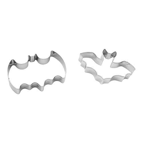 BekkiB - 2er Set 'Fledermaus' - Ausstechformen - Ausstecher aus Edelstahl,...