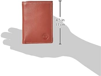 Timberland Men's Leather Trifold Wallet with Id Window