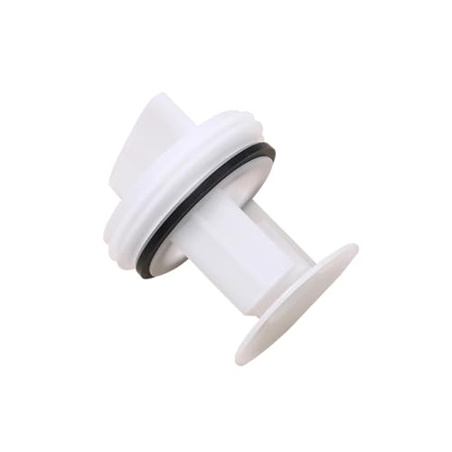 Knopf For Den Filterstopfen Der Wasserpumpe Der Waschmaschine, Kompatibel Mit Siemens, Kompatibel Mit Bosch, IQ300, IQ500, IQ700, Filterabdeckung For Die Ablaufpumpe, Ablassschraube(White)