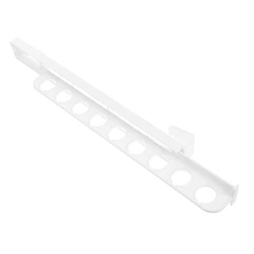 Cabilock Retractable Pull Out Trouser Hanger Rail Rack Expandable Closet Rod for Pants Organization Abs Material Space Saving Design for Easy Closet Storage