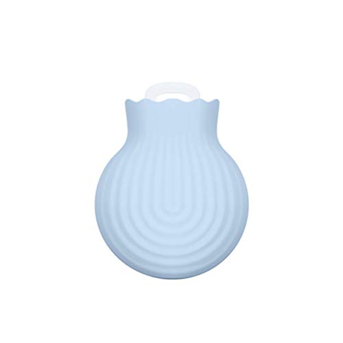 Luonita Winter Silicone Hot Water Bottle Plumbing Hand Strap Knitted Set Warm Water