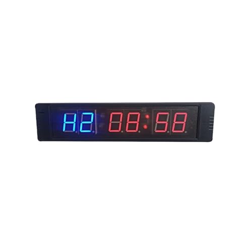 Temporizador digital 2 piezas con control remoto para gimnasio miniatura 1
