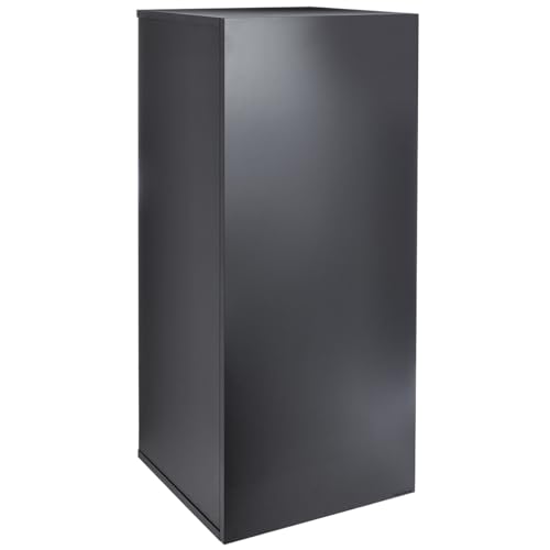 Image of HelloReef 15 Gallon Aquarium Stand - Modern Design, Sturdy Build, Water Resistant Premium Finish, Storage Shelfs Included for Freshwater and Saltwater Tanks (Black)
