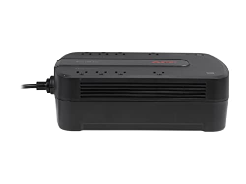 Image of APC Back-UPS 550VA / 330W Battery Backup & Surge Protector, 8 Outlets, RJ45 Ethernet Protection, BE550G Uninterruptible Power Supply for Computers, Wireless Routers, and Home Office Electronics