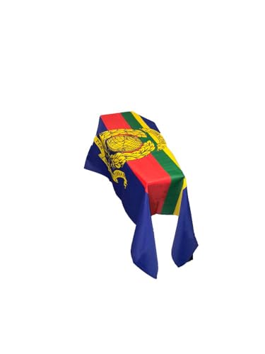 Bandera de ataúd de los Royal Marines para funeral militar y homenajes conmemorativos