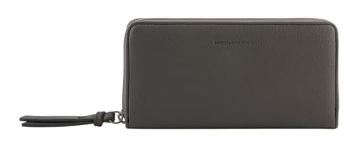 Porte-monnaie My Bestie long portefeuille femme cuir gris foncé compartimenté
