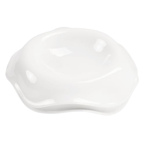 jinsongdafa Soup Bowls, Pasta Bowls Rimmed Plates, White Salad Bowls Set of 2, Porcelain Wide Rim Bowls, 6 Oz, Microwave & Dishwasher Safe, Best for foodies and restaurants 8.3 Inch flanging