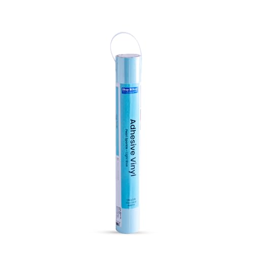 Image of Itsy Bitsy Vinyl Pearl Sparkle Light Blue 12inchx2ft 1 Roll | for Home Kitchen Countertop, Cabinet Furniture, Oil Proof, Table Top,Car Wrap Sheet, Wallpaper, Waterproof Vehicle Sticker