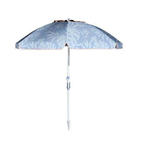 Roxy-Beach-Umbrella-with-UV-50-Sun-Protection--Adjustable-Tilt-Windproof-Design-Lightweight-Portable-Umbrella-with-Carry-Bag--Perfect-for-Beach-Patio-or-Outdoor-Use Roxy Beach Umbrella with UV 50+ Sun Protection – Adjustable Tilt, Windproof Design, Lightweight Portable Umbrella with Carry Bag – Perfect for Beach, Patio, or Outdoor Use - Image 1