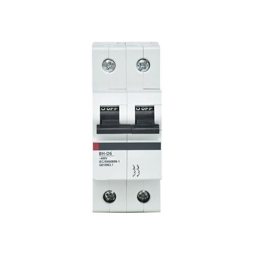 Disjoncteur miniature BH-D6 2P 6A durable et haute précision TYPE CN