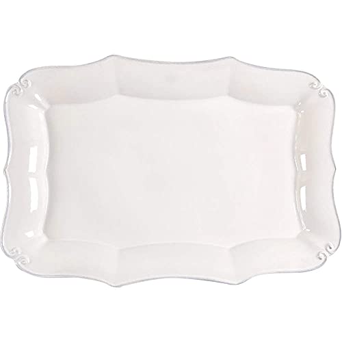 Casafina Vintage Port White Rectangular Platter