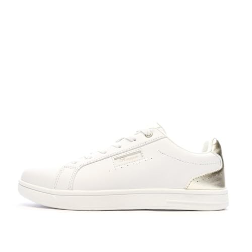 Kappa Baskets Blanches Femme Ashew Blanc 38FR