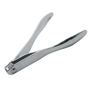 1 Side Angle Stainless Steel Fingernail or Toenail Side Nail Clipper Cutter