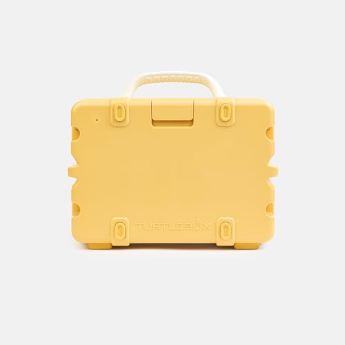 Image of Turtlebox Original Gen 3: Portable Outdoor Bluetooth Speaker - Ultra-Loud (120dB), Waterproof (IP67), Rugged, Impact-Resistant, 3-Day Battery | Party Mode: Unlimited Pairing, Fighting Lady Yellow