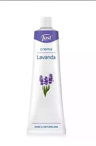 Just Crema alla Lavanda, Idratante per il Corpo, Tutti i Tipi di Pelle, 60 ml, Forma Crema, Naturale