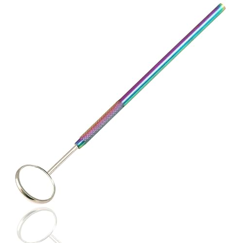 Laja Imports Eyelash Extensions Mirror Beauty Cosmetics Makeup Applicator Dental Tool Multi Color for Educational Use