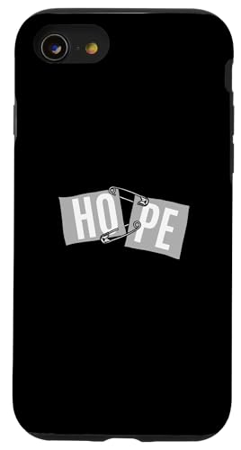 �O���[�J���[ Holding On To Hope �O���[ �O���t�B�b�N �X�}�z�P�[�X iPhone SE (2020) / 7 / 8 �p