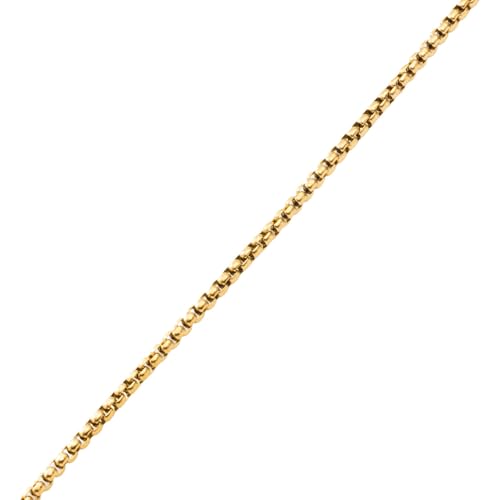 [Ｃｒｅａｍ　ｄｏｔ．] ネックレス サージカルステンレス 金属アレルギー対応 マグネットクラスプ 1秒着脱 チェーン レディース 【E：ゴールド × 45cm】