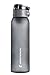 Sportstech - Borraccia 1 Litro, Prova di Perdite Borraccia Palestra, Ergonomico Bottiglia Acqua, senza BPA Borraccia Sportiva con Chiusura di Sicurezza, Impugnatura ad Anello, E-Book, Antracite