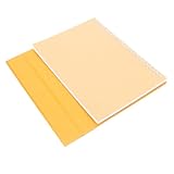 Mini décor : le a des pages retournées et un design debout qui est pratique et fiable pour une utilisation au bureau à la maison, en papier vierge.