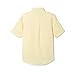 French Toast Boys' Short Sleeve Oxford Dress Shirt (Standard & Husky), Yellow, 4