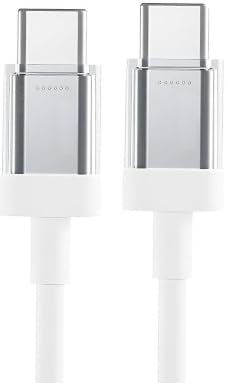 AINE 60W High Speed Type C To C 100Cm Cable For Nothing Phone 2/2A/1/Ear A/Buds Fast Usb C Charging Support Laptop/Tablet Cord Sync Data Transfer,White (B0D364YDBD) Amazon Price History, Amazon Price Tracker