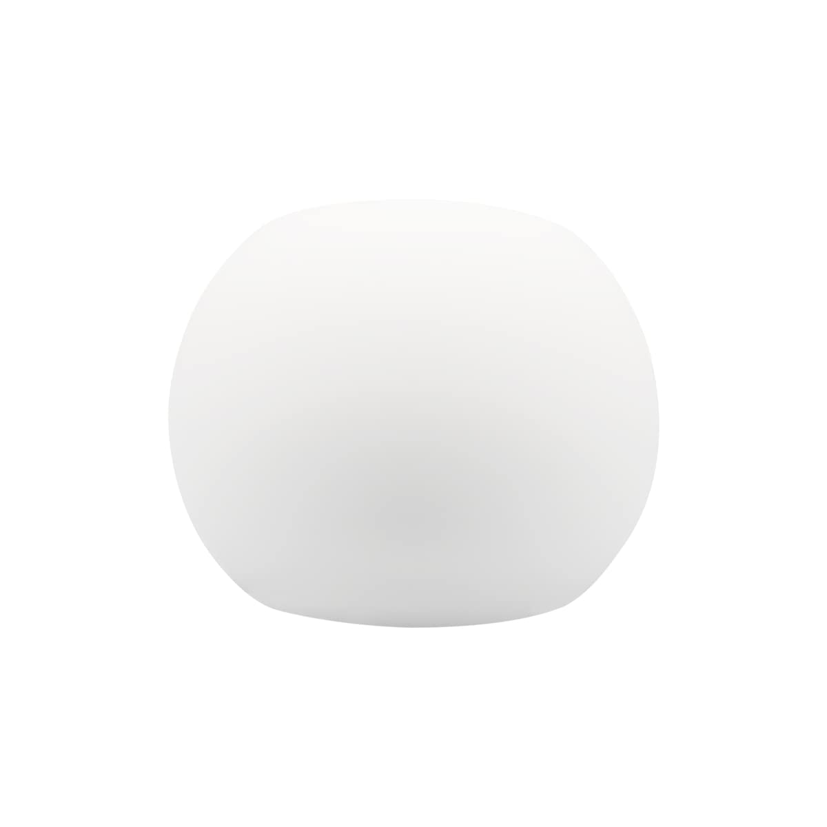 Eurekaled - Applique in Gesso Ceramico Sfera - Attacco G9 - Lampada da muro per spazi interni, camera, corridoio, soggiorno - Lampadina intercambiabile - Verniciabile - Design Moderno cod. D0701