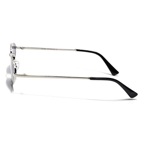 Image of Voyage UV Protected Oval Sunglasses for Men & Women