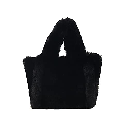 Sac à bandoulière en peluche pour femme petit format idéal au quotidien
