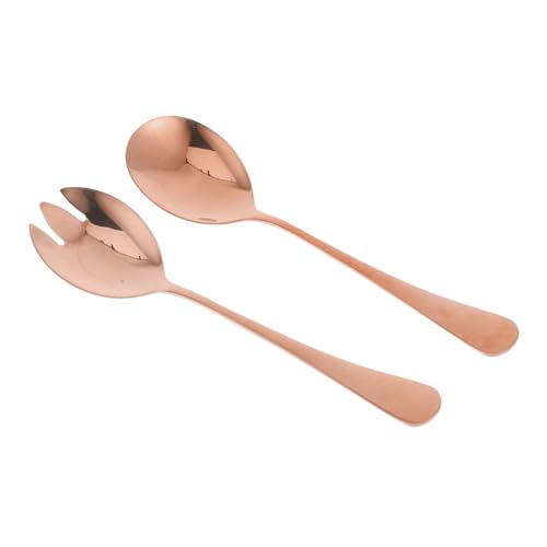 Healifty Posate Insalata Comodo per Torta Forchetta per Antipasti Articoli Stoviglie per Insalata Utensili per Servire Forchetta in e per da Portata