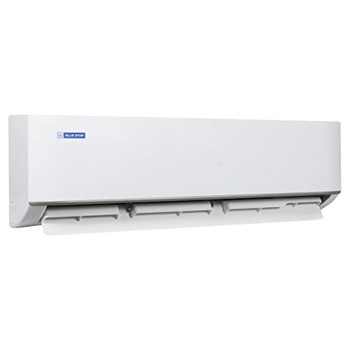 Image of Blue Star Air Conditioner|2 Ton 3 Star|Fixed Speed Split AC|Copper|FB324DNU|2022|White