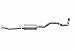 Gibson 619710 Stainless Steel Single Exhaust System