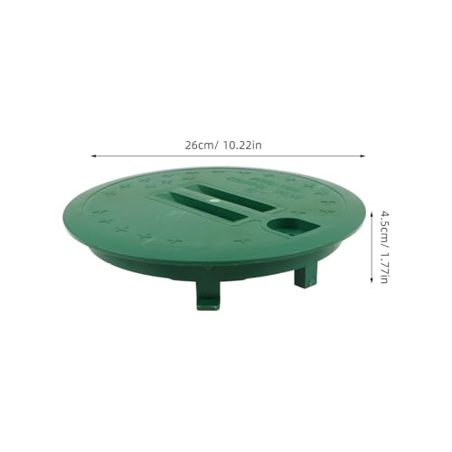 Couvercle de boîte de vanne KOMBIUDA de 25 cm pour un système d'irrigation de jardin propre - 3