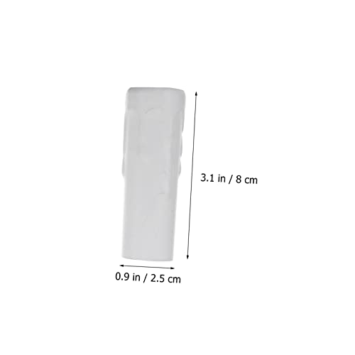 Fourreau bougie lustre E12 fer suspension luminaire cache douille - 6