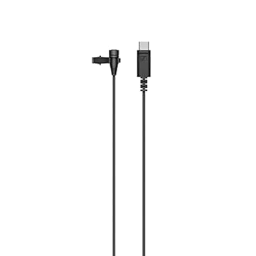 Sennheiser Pro Audio Microfone condensador, XS Lav USB-C (509261), preto