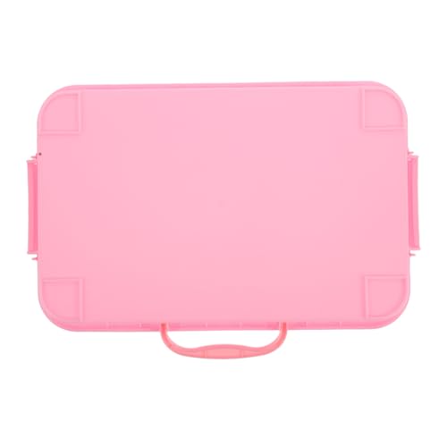 BESTonZON Sandbox with Lid Multifunctional Storage Box for Molds for Indoor and Outdoor Activities Enhances Imagination and Motor Skills for Home