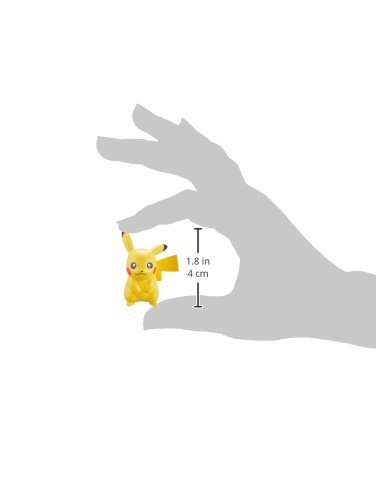 Takaratomy Pokemon Sun & Moon Ex Emc-01 Mini Action Figure, Pikachu #TOP3