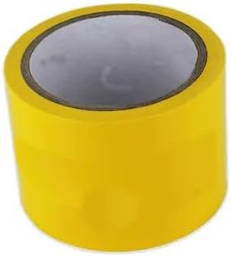 We-fix Enhance Vastu nergy 4Inch Yellow Vastu Tape For Dosh Remedy For Bathroom and Entrance 25 Meter Length