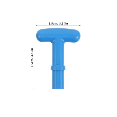 Empuñadura de repuesto en T para remo de paddle surf pack de 4 piezas para mangos de 23mm 2